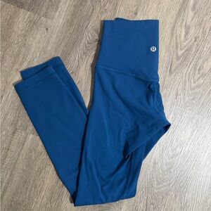 Blue Lululemon Leggings
